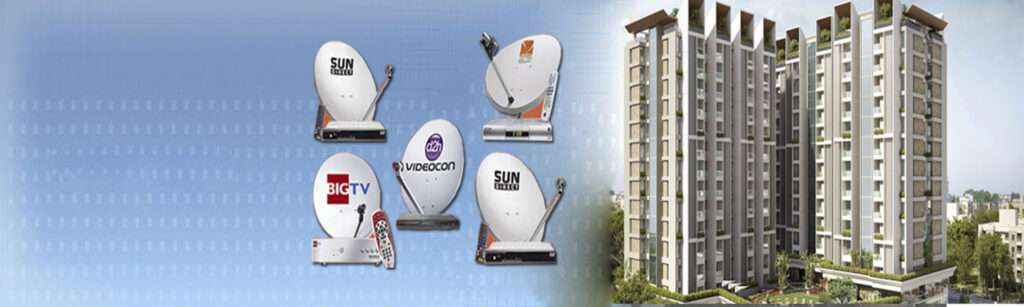 MDTH Solution multi-door touch access control system installed at commercial building entrance