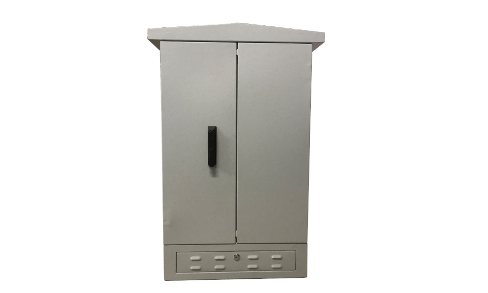 Outdoor floor mount rack for secure telecom and IT installations