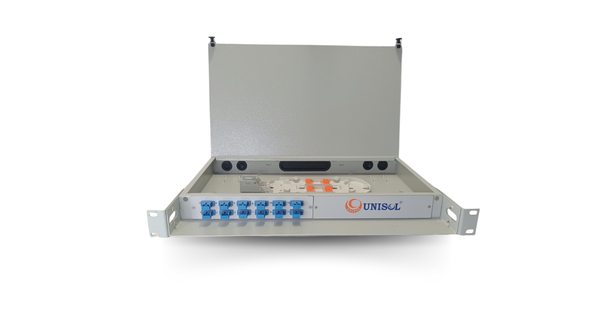 12 Port Rack Mount Patch Panel - Unisol Communications